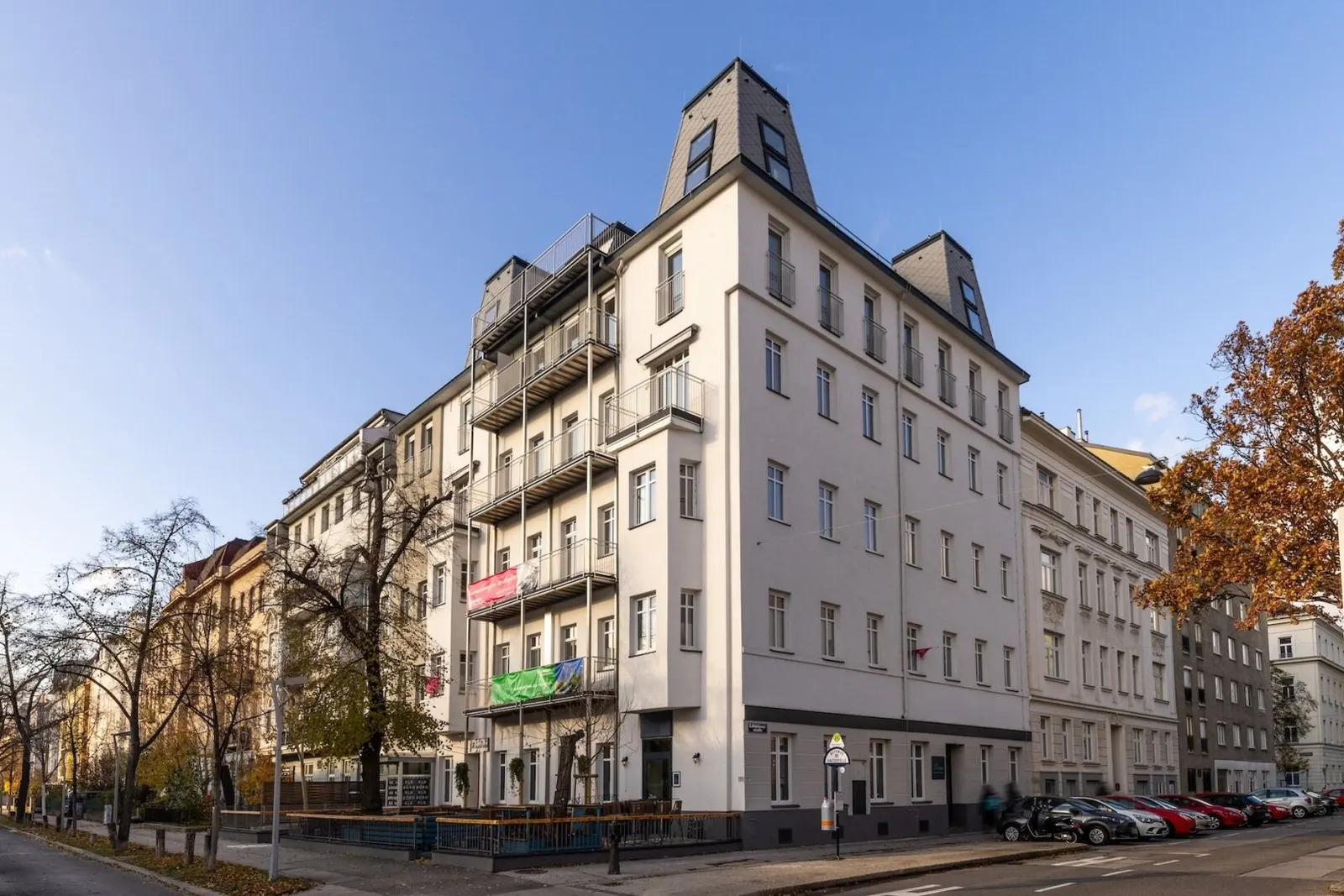 Exclusive 3-room apartment with balcony & view of the Vienna Ferris Wheel - directly at the U2 Messe-Prater, optional garage space - 6/8